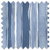 Waterfall Stripe, Royal - Twist&Fit Roller Blind